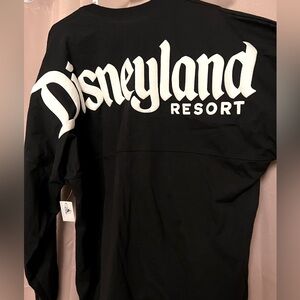 NWT Disneyland Resort Spirit Jersey Black Adult Size XL